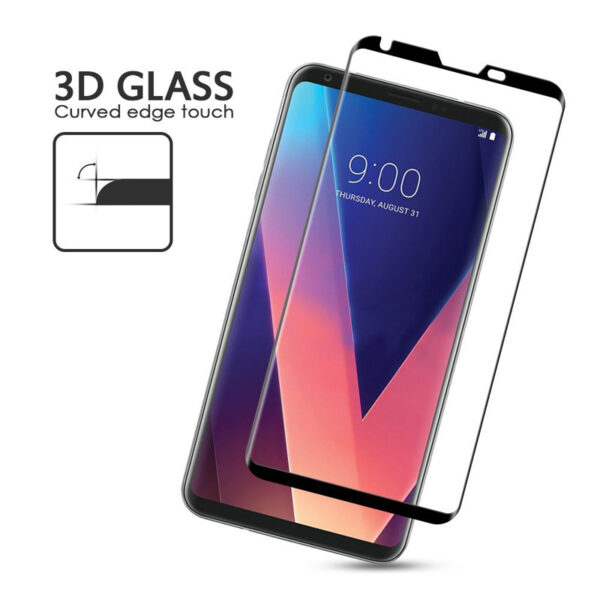 LG V Serie Bildschirmschutz Gehärtetes Glas LG V30+ #1050 – Bild 2
